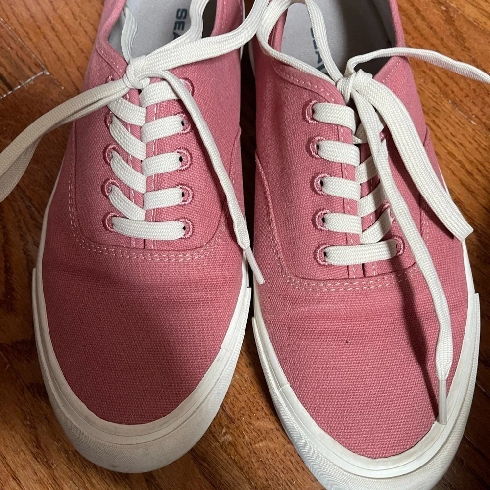 Seavees Legend Sneaker Seachange Men 9.5 Red Clay